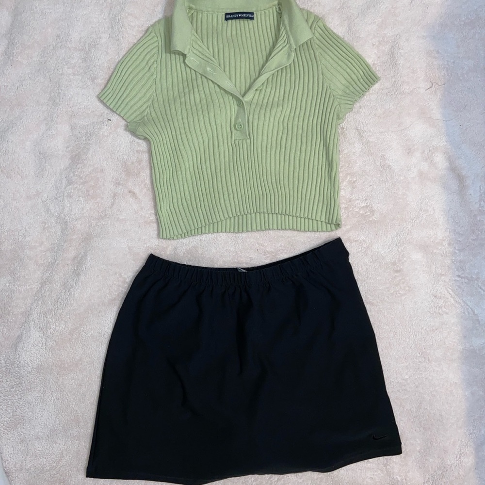 NIKE TENNIS SKIRT WITH SHORTS BUILT-IN